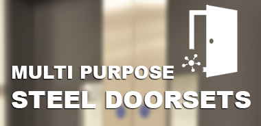 Multi-purpose steel doorsets from Samson