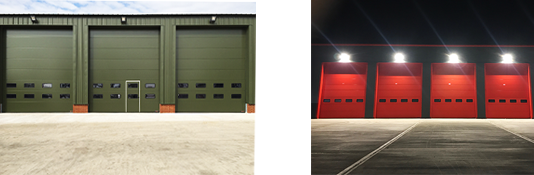 Sectional Garage Doors for Industrial Applications