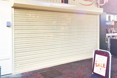Security Shutters for Shop Entrance 