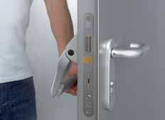 lever handle set in stainless steel