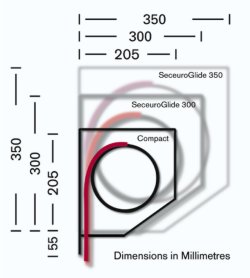 Seceuroglide roller door headplate dimensions